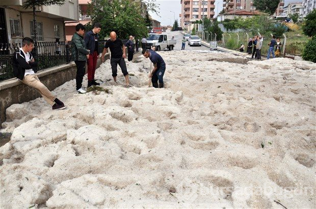 15 dakikada afeti yaşadılar