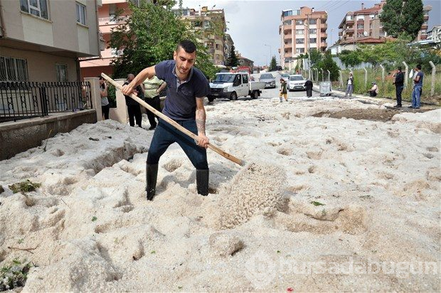 15 dakikada afeti yaşadılar