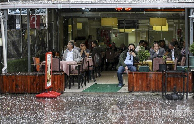 15 dakikada afeti yaşadılar