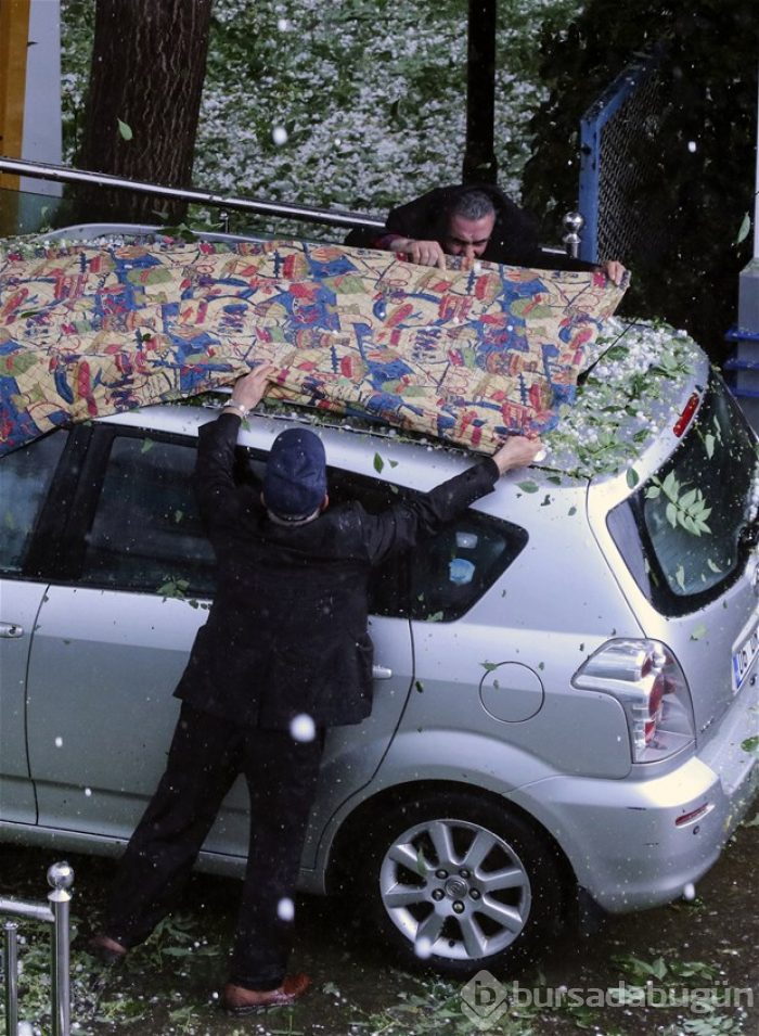 15 dakikada afeti yaşadılar
