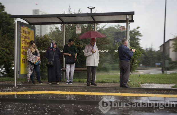 15 dakikada afeti yaşadılar