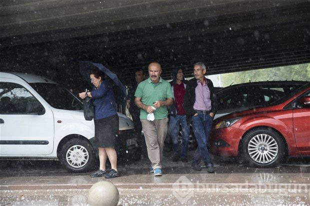 15 dakikada afeti yaşadılar