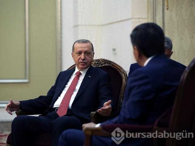 Cumhurbaşkanı Erdoğan Kırgızistan'da
