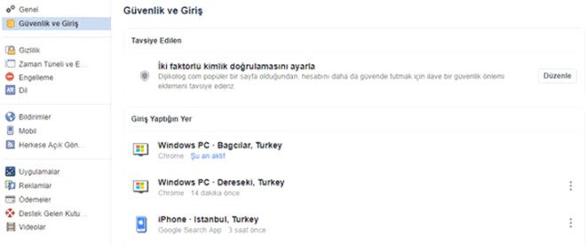 Facebook'un bilinmeyen özellikleri