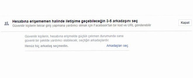Facebook'un bilinmeyen özellikleri