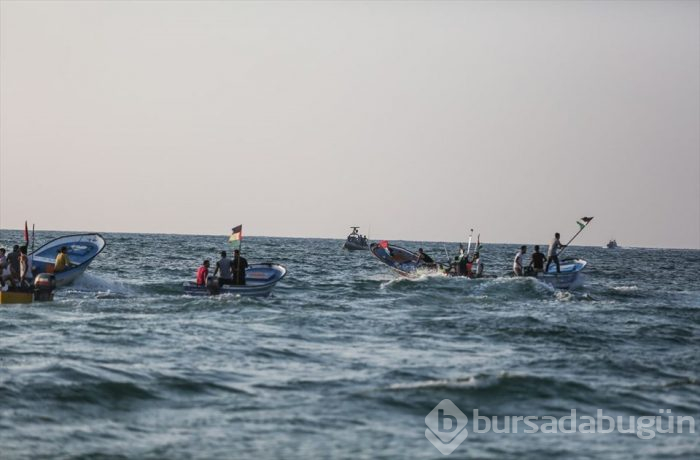 İsrail'den deniz ablukası karşıtı Gazzeli aktivistlere müdahale