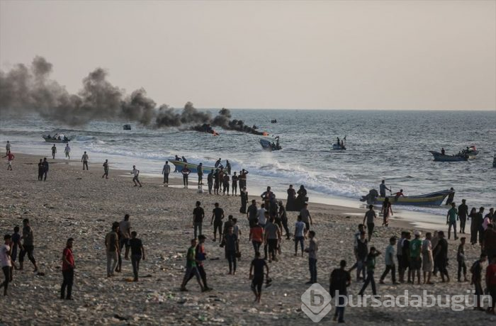 İsrail'den deniz ablukası karşıtı Gazzeli aktivistlere müdahale