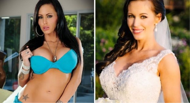 Film yıldızı  Jenna Presley Papa ile evlendi