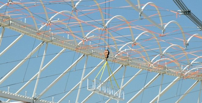 Timsah Arena'nın yapımı son hız devam ediyor