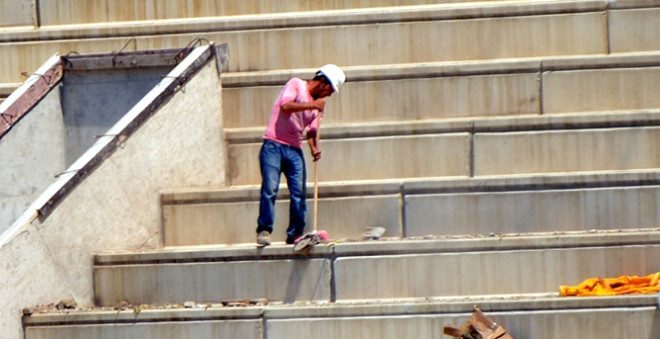 Timsah Arena'nın yapımı son hız devam ediyor