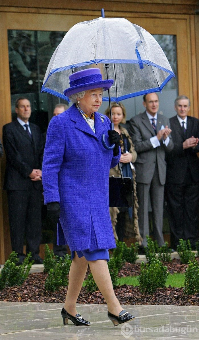Kraliçe Elizabeth'in renk uyumu