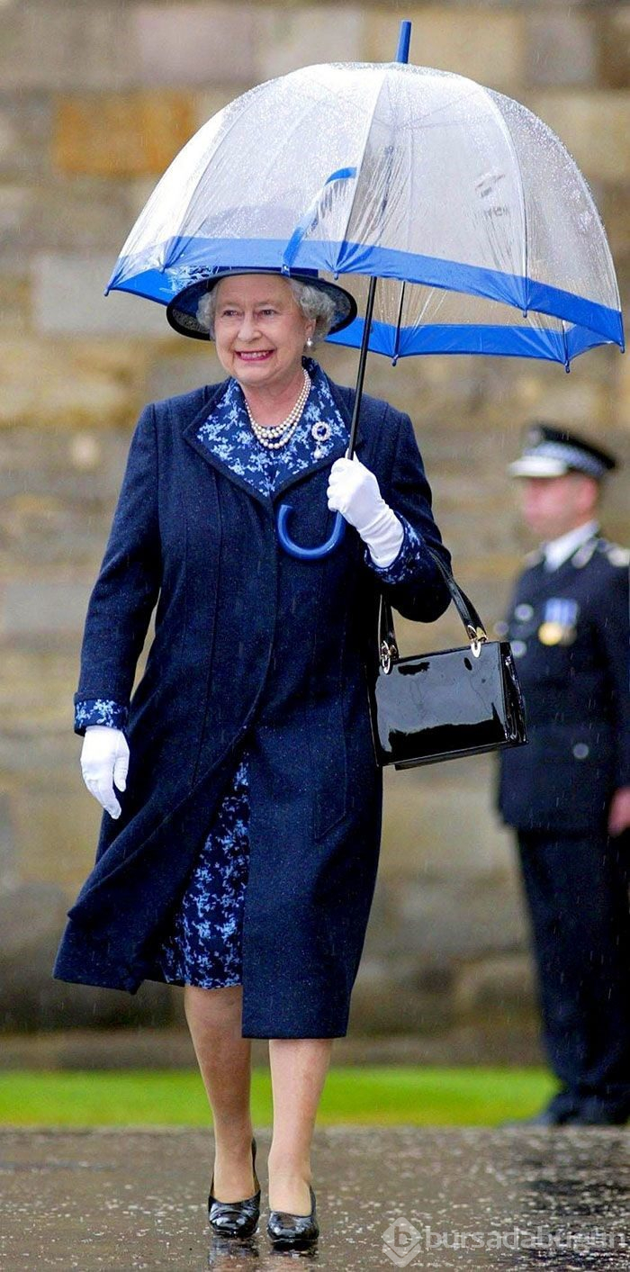 Kraliçe Elizabeth'in renk uyumu
