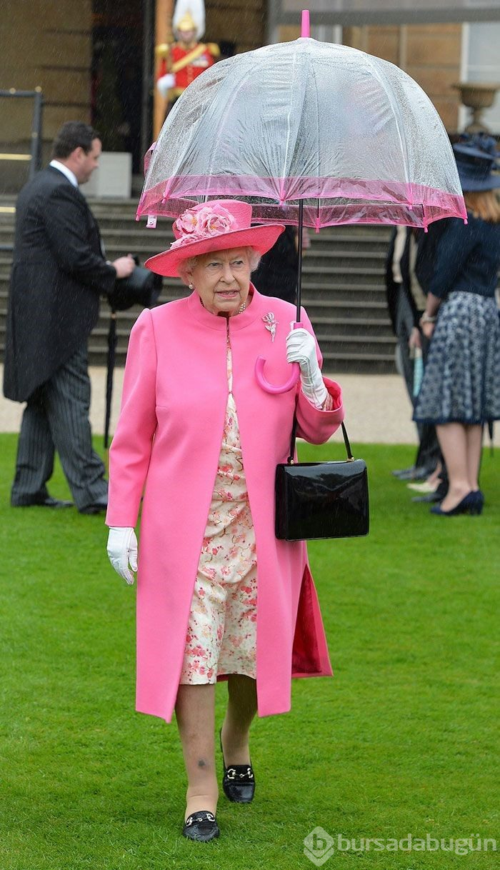 Kraliçe Elizabeth'in renk uyumu
