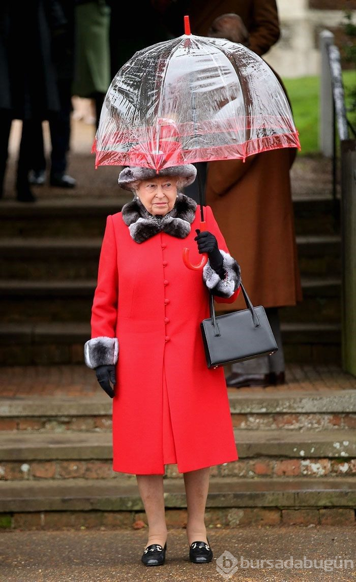 Kraliçe Elizabeth'in renk uyumu