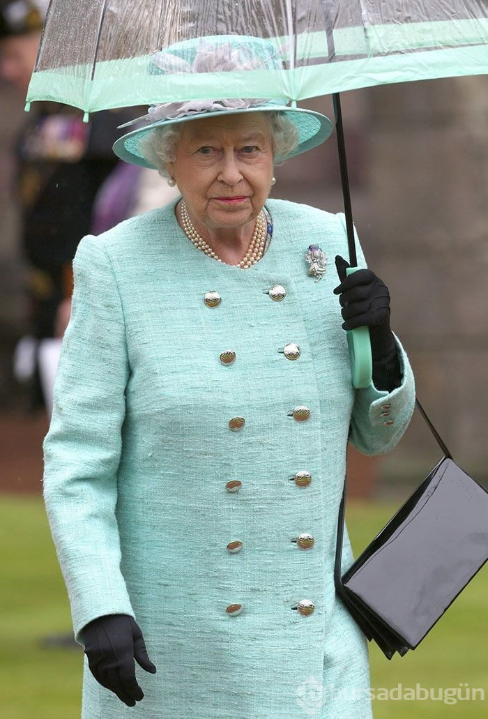 Kraliçe Elizabeth'in renk uyumu