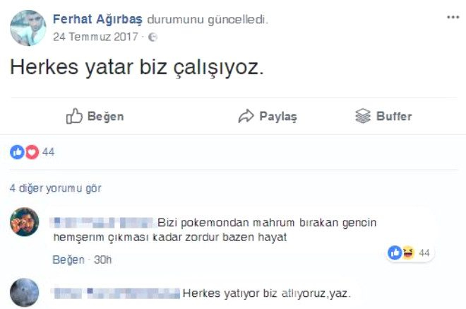 Ben Pokemon'um diyip camdan atladı