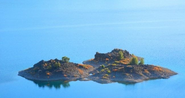 Bitlis'te gezginlerin yeni gözdesi 'Martı Adası'
