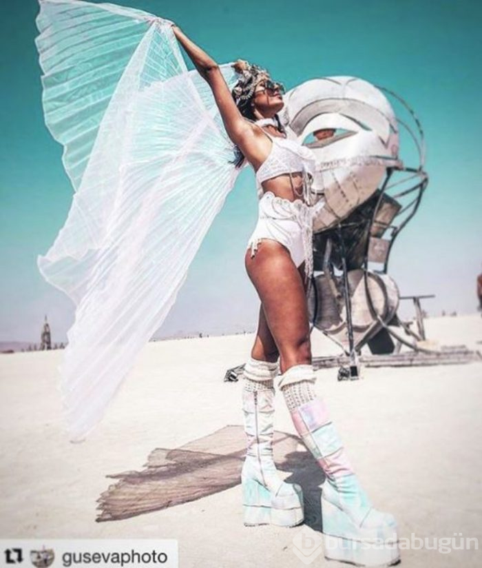 Burning Man Festivaline damga vuran anlar!