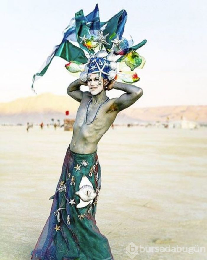 Burning Man Festivaline damga vuran anlar!