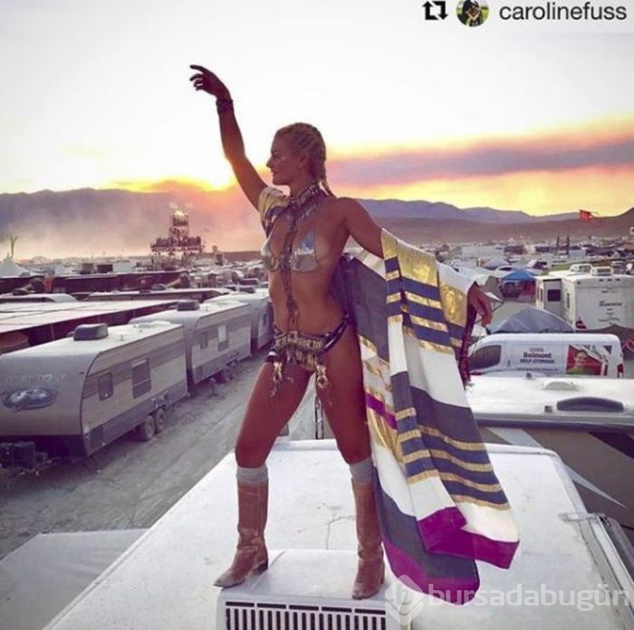 Burning Man Festivaline damga vuran anlar!