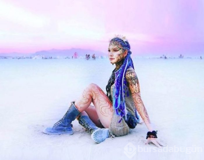 Burning Man Festivaline damga vuran anlar!