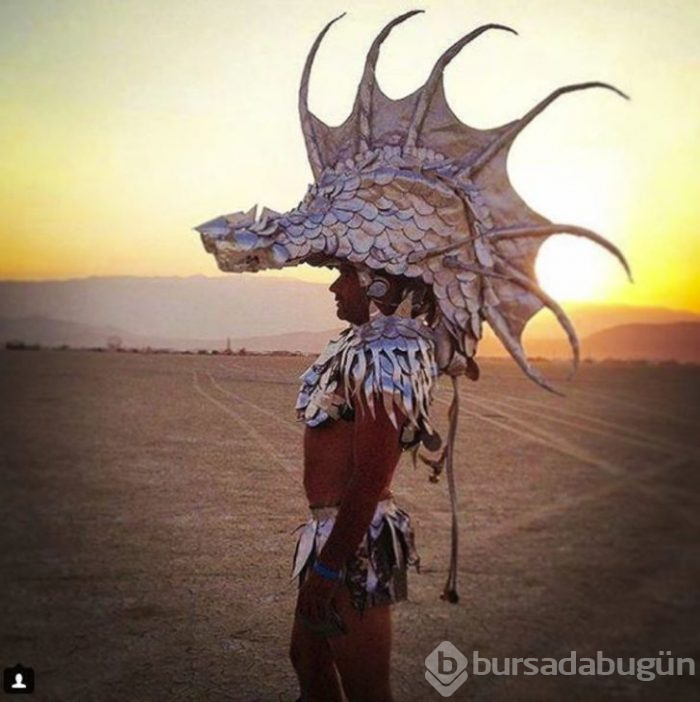 Burning Man Festivaline damga vuran anlar!