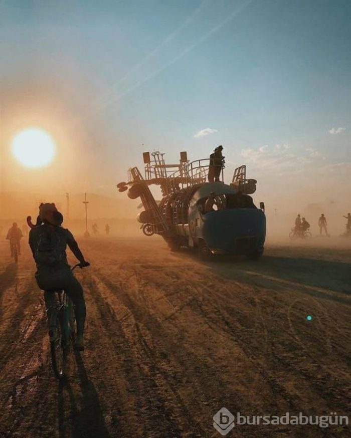 Burning Man Festivaline damga vuran anlar!