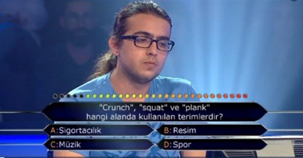 1 milyonluk soruyu gördü!
