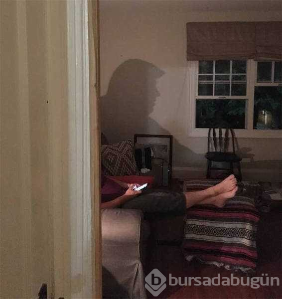 Fotoğraftan daha çok ilgi çeken gölgeler