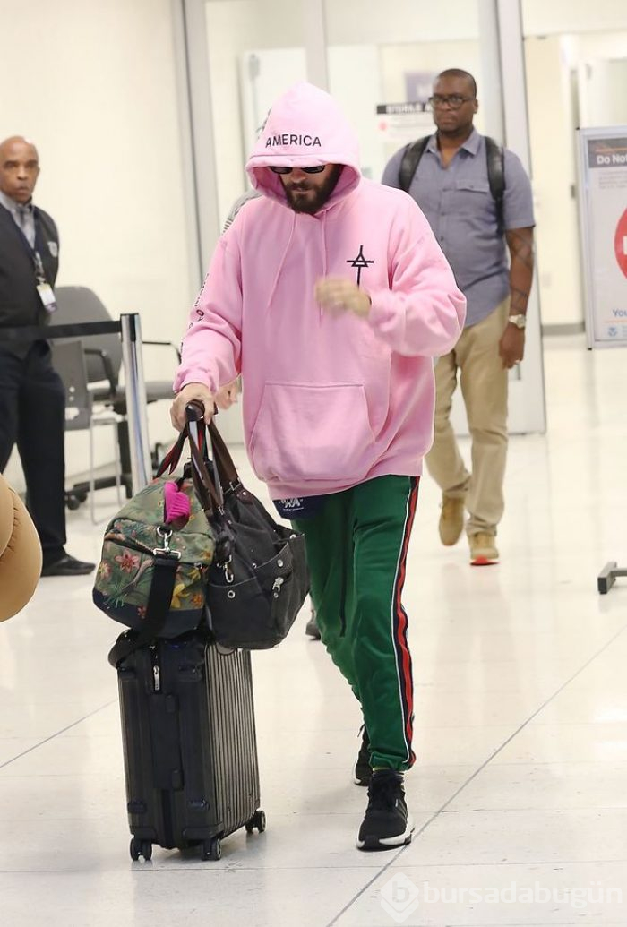 Jared Leto'dan mesaj dolu kıyafet