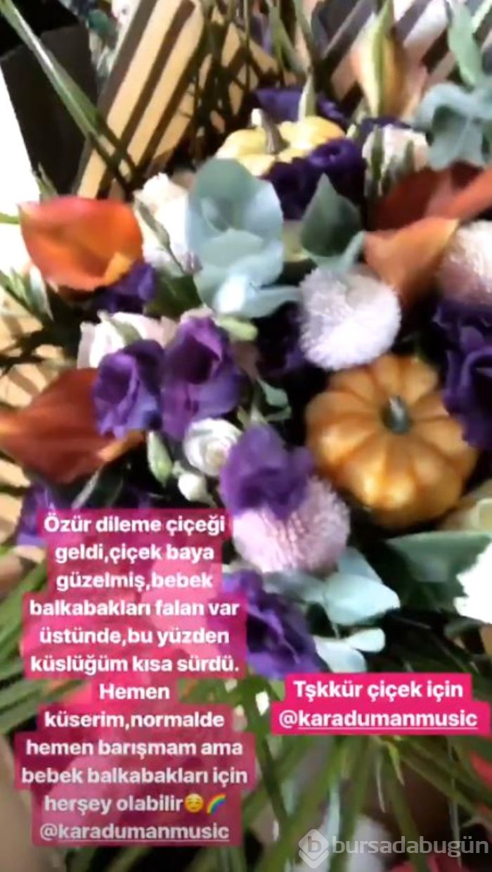 Ünlü şarkıcı Aleyna Tilki ile Emrah Karaduman barıştı
