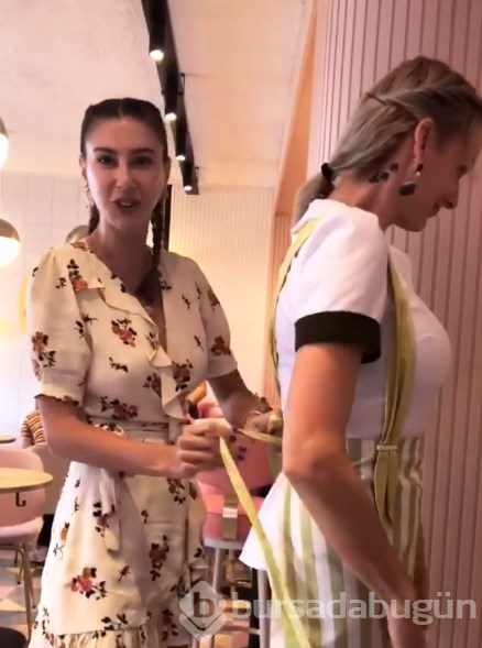 Nusret Gökçe Şeyma Subaşı'nın restoranında