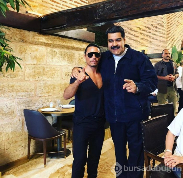 Venezuela Devlet Başkanı Nicolas Maduro Nusret'te