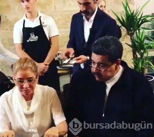 Venezuela Devlet Başkanı Nicolas Maduro Nusret'te