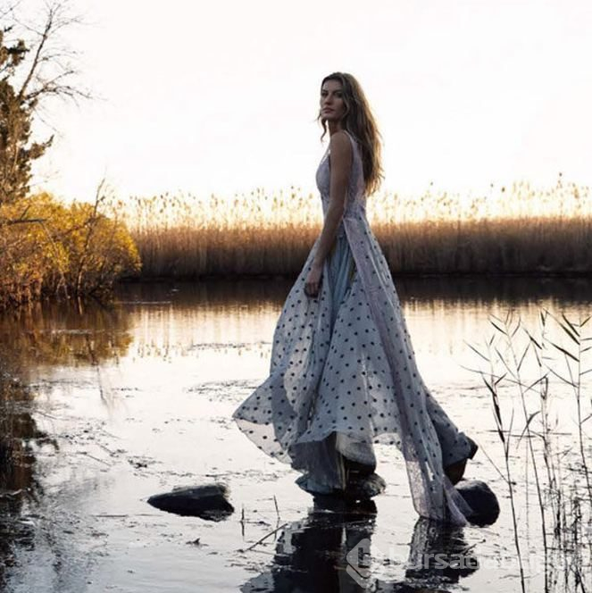 Gisele Bündchen tanınmaz halde
