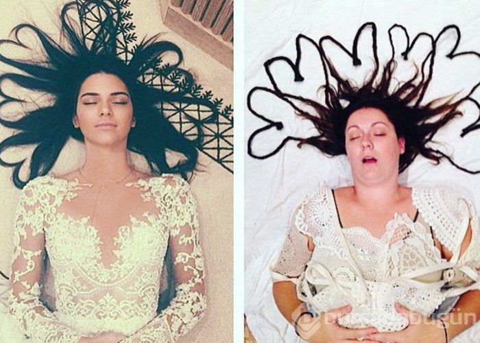 Ünlülerin fotoğraflarıyla dalga geçen kadın: Celeste Barber