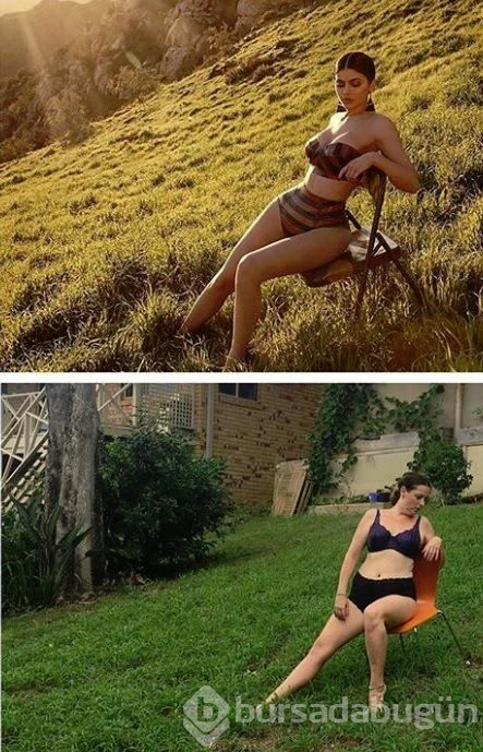 Ünlülerin fotoğraflarıyla dalga geçen kadın: Celeste Barber