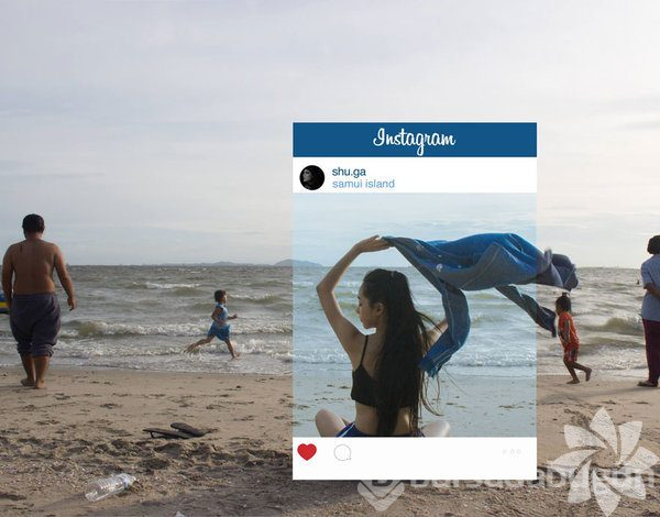 Instagram fotoğraflarının kamera arkası
