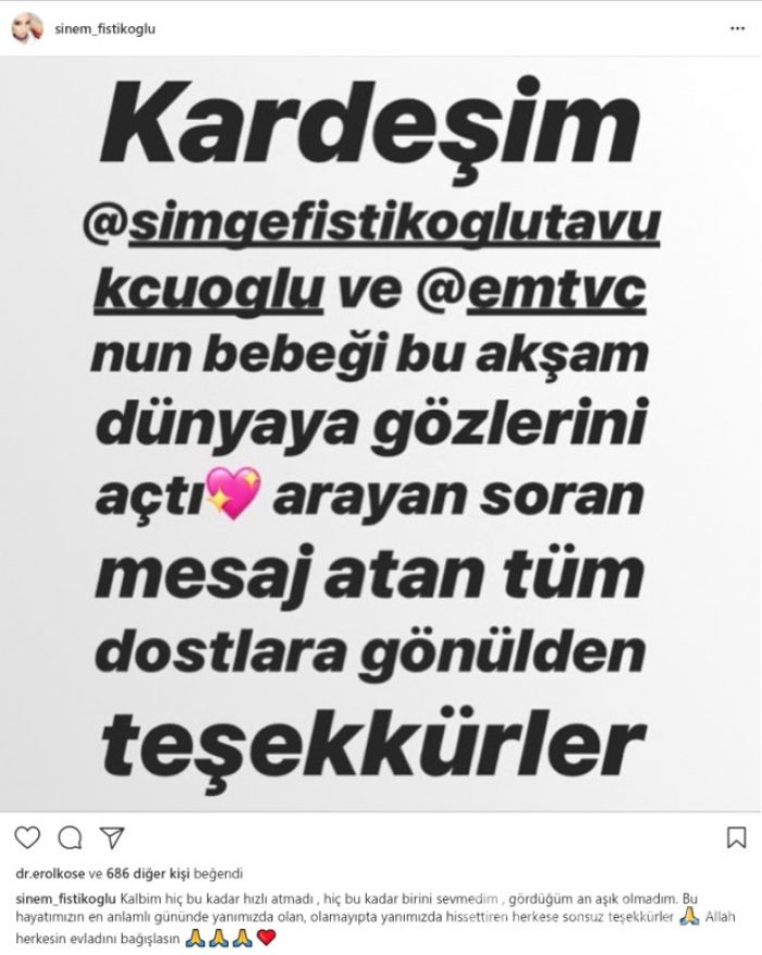 6 ay önce evlenen ünlü spiker ''Simge Fıstıkoğlu'' bebeğini kucağına aldı...
