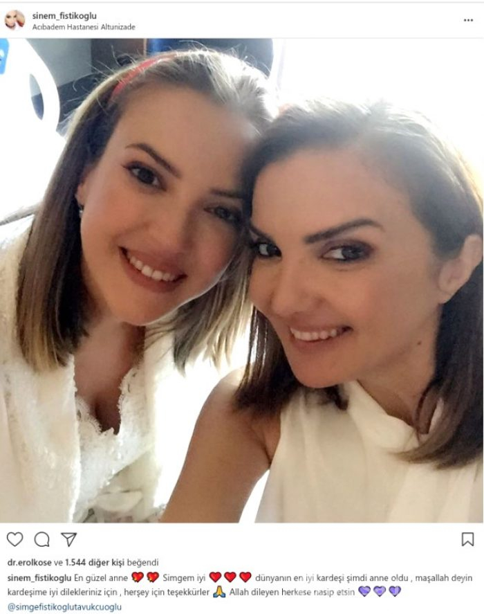 6 ay önce evlenen ünlü spiker ''Simge Fıstıkoğlu'' bebeğini kucağına aldı...

