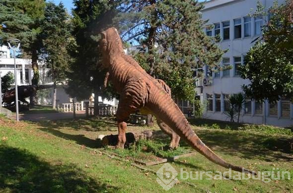 Melih Gökçek'in Ankapark için aldığı dinozorlar Trabzon'da
