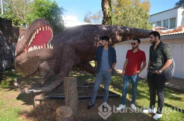 Melih Gökçek'in Ankapark için aldığı dinozorlar Trabzon'da
