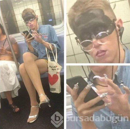 Metronun en garip insanları
