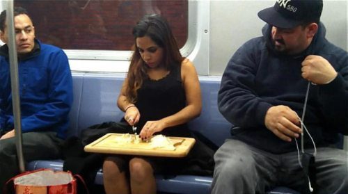 Metronun en garip insanları
