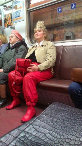 Metronun en garip insanları
