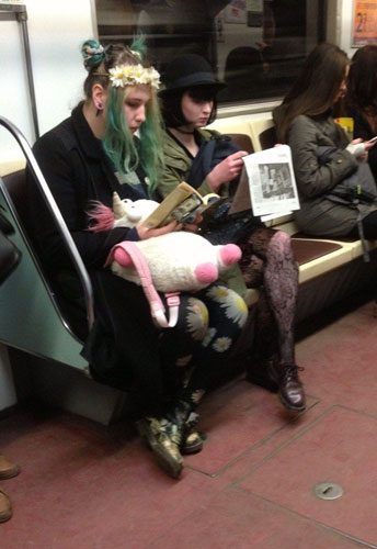 Metronun en garip insanları
