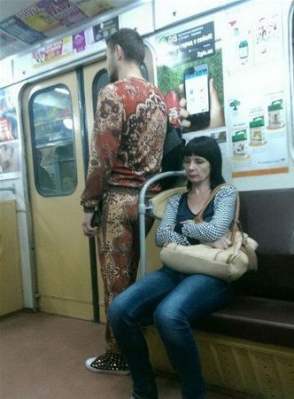 Metronun en garip insanları
