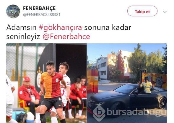 Selin Ciğerci'nin sevgilisi Gökhan Çıra Galatasaray taraftarını kızdırdı!
