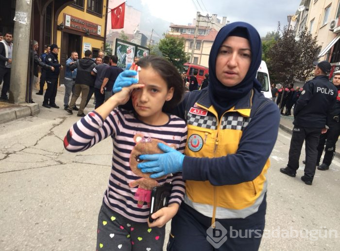Bursa'da bir binada patlama oldu