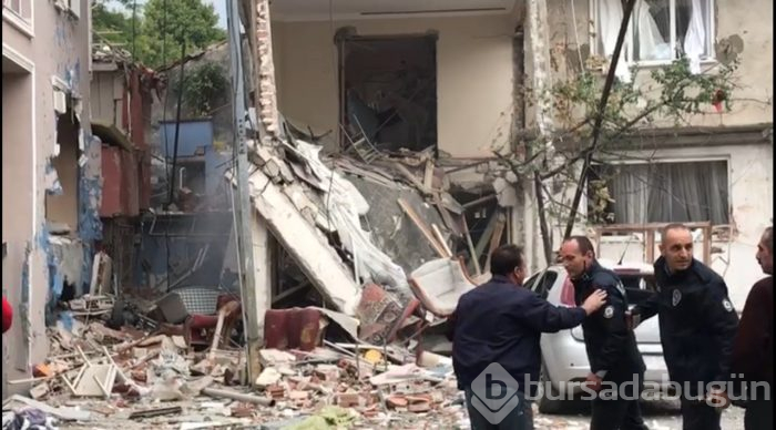 Bursa'da bir binada patlama oldu